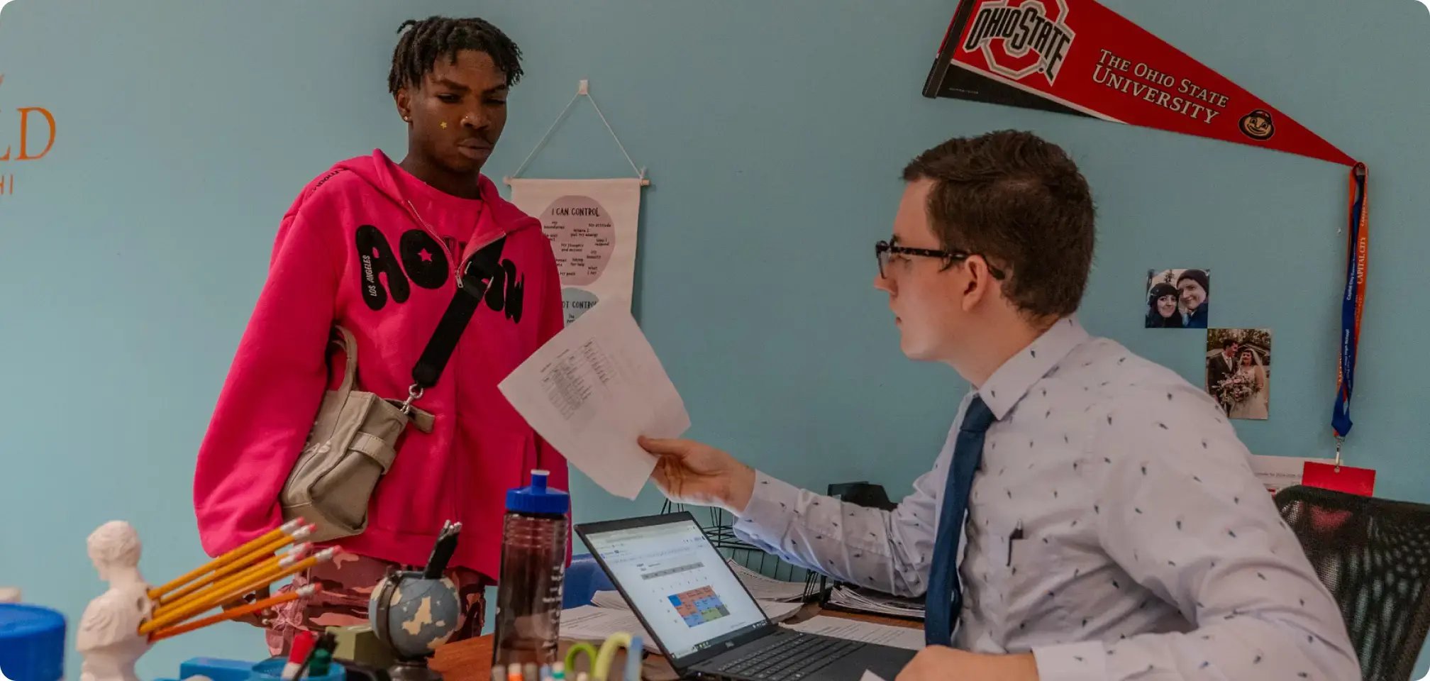 High school student recommendation request for college trade school 